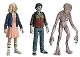 - Figurine Stranger Things - 3-Pack Eleven Blond Will Upside Demogorgon Exclu- Matière PVC- Vendu