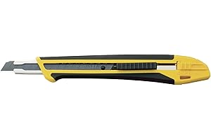 Olfa XA-1 Cúter con Bloqueo Automático, Mango Antideslizante y Cuchilla de 9 mm