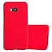 Produktbild Cadorabo Hülle für HTC Ocean / U11 - Hülle in Frost ROT – Handyhülle aus TPU Silikon im matten Frosted Design - Silikonhülle Schutzhülle Ultra Slim Soft Back Cover Case Bumper