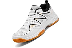 BRKVALIT Mens Running Sneakers Sports Shoes Slip Resistant Wear Resistant Tennis Shoes Badminton Training Shoes