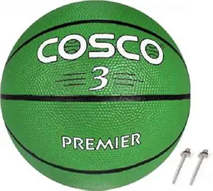 Cosco Premier Basketball (Green, Size: 3)