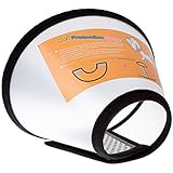 Mogoko Haustier Hund Halsbänder Halskrause Schutzkragen Kegel Krägen aus Kunststoff Besondere Schutz für Hunden Katzen (Halsumfang:27-30cm)