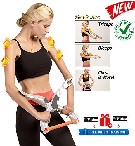 EuroQuality Sport Arm Workout Machine Tones Strengthens Arms Biceps Shoulders Chest Wonder