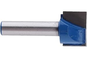 LOVIVER Profi Nutfräser Langlebiger Oberfräser CNC Gravur Holzbearbeitung mit 8 mm Schaft, 8x19mm