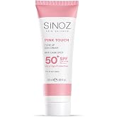Sinoz Pink Touch SPF50+ Cilt Aydınlatıcı Pembe Y&uuml;z G&uuml;neş Kremi 50ml-T&uuml;m Ciltler İ&ccedil;in-PA++++