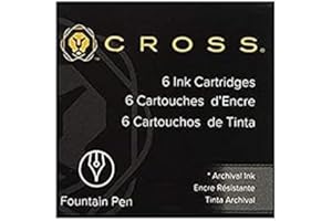 Cross Wkład do pióra wiecznego - niebieski (6 wkładów)