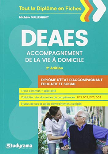 Télécharger DEAES Accompagnement de la vie à domicile Livre eBook France