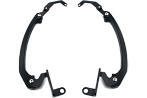 Heinmo Per posteriore sellino passeggero sedile del passeggero mano barre Grab maniglia maniglia mt-07 MT07 fz-07 2014 2015 2016 2017 sedile passeggero Paramani, unisex, Nero