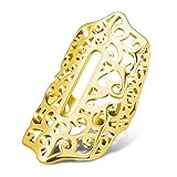Flex 2 Armbänd Abdeckung Hülsenschutz Zubehör, CAM-ULATA Glänzendes Metall-Schmuck Schutz Hülle für Fitbit Flex 2 Fitness Armband, Gold
