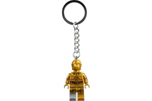 LEGO Star Wars C-3PO Minifigure Key Chain, Gold Protocol Droid, 854313
