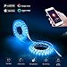 Price comparison product image COOSA Smart LED Light Strip Work with the App control, Voice Controlled by Alexa and Google Home, RGB 5050 Colorful Double-layer Copper Light Strip for Advertising Decoration, Light Box Backlight and so on