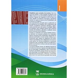 ESTADÍSTICA PARA ESTUDIOS DE TURISMO