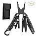 Produktbild Mibote Multitool 10 in 1 Taschenwerkzeug Edelstahl Multi-Tool mit Zange Multifunktions Set Taschenmesser Multiwerkzeug für Outdoor Werkzeug für unterwegs Camping