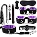 Produktbild Sayla Sexy Spielzeug für Damen Stecker Anal Vibrator Handschellen Maske Vibration Nippelklemmen SM Sex Toys Set 11 STÜCKE