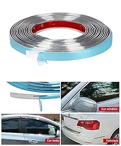 SPAIKO Side Window Chrome Beading Roll 20 Meter for All Cars (10mm)