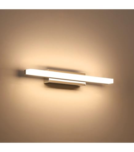 Lampada LED Da Specchio Bagno Maolo - 4000K Luce Naturale, IP44, Nero, 3W, Facile Montaggio - Foto 2