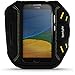 Produktbild igadgitz Schwarz Wasserabweisend Leichtes Neopren Sports Jogging Armband Laufen Fitness Oberarmtasche für Motorola Moto G5 2017 (Moto G 5. Gen/Lenovo Moto G5) mit Schlüsselfach