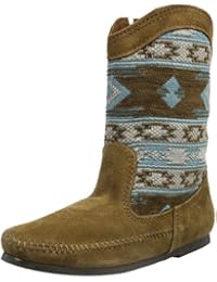 Minnetonka Baja Boot - Botas de cuero para mujer