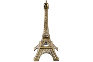 DSstyles Tour Eiffel Modèle Tour Eiffel Statue métallique Figurine Tour Eiffel pour Souvenirs - 32cm