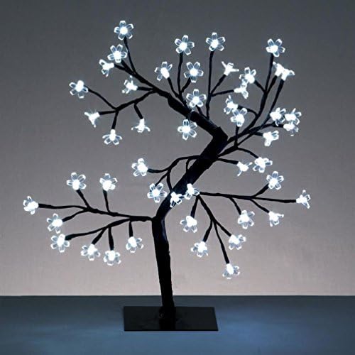 Christmas Decoration Led 45Cm Cherry Blossom Tree - White