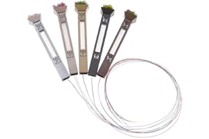 Hellery 5X 1: 100 Maquette LED Lampadaire Décor Train Chemin de Fer Paysage en Ho Échelle , 7,3cm