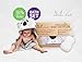 Produktbild Bio Baby Bad Set, 100% Bio Bambus Kapuzentuch Koala Design + 100% natürliche Pflanzenfasern Schwamm – PREMIUM QUALITÄT 600 GSM, für empfindliche Haut, große Größe, für Baby Mädchen und Jungen Geschenk-Set
