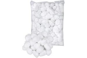 1ABOVE Pack of 120 Cotton Wool Balls, Super Soft, 100% Pure Cotton, Perfect for Everyday Use