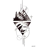 BearPear Deniz Dalgası Minimal Ge&ccedil;ici D&ouml;vme