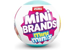 ZURU Mini Brands Mini Minis, Sammlerstück Küche & Lebensmittel Miniaturen, Fill The Fridge Collection - Single Ball