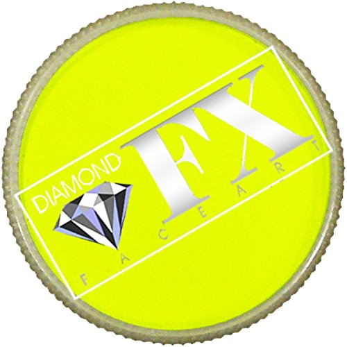 32g Diamond FX Neon Face Paint - Yellow