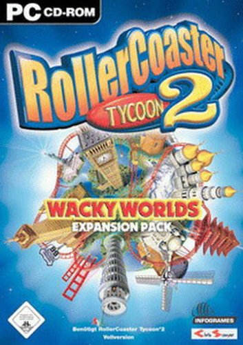 Preisvergleich Produktbild Rollercoaster Tycoon 2 - Wacky Worlds (Add-on)