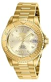 Invicta 9010OB Pro Diver Unisex Uhr Edelstahl Automatik goldenen Zifferblat
