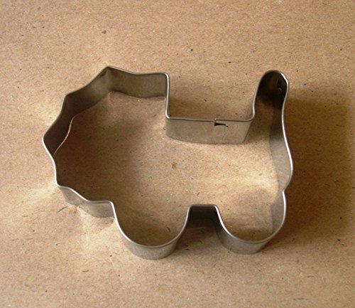 Lawman Ausstecher für Fondant, Teig oder Kekse, 4 x , Baby-Motive: Flasche, Lätzchen, Body, Kinderwagen - 5