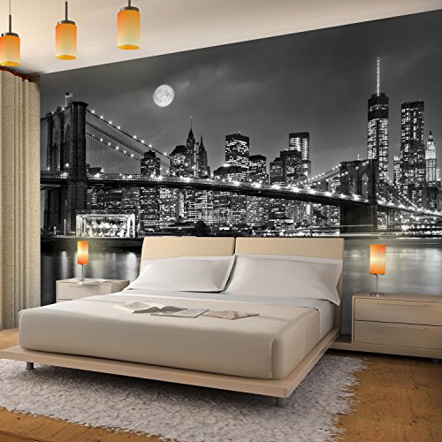 Fototapete New York 308 x 220 cm – Vliestapete – Wandtapete – Vlies Phototapete – Wand – Wandbilder XXL – !!! 100% MADE IN GERMANY !!! Runa Tapete 9101010b - 3