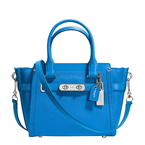 Preisvergleich Produktbild Coach Handtasche Swagger 21, azure