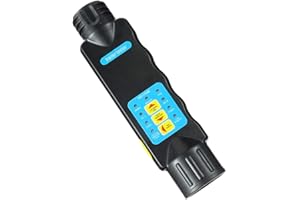 Eacalyc Probador de Remolque 13 Pines, Probador Enchufe Remolque 13 Pines 12V Probador Luces Remolque 13 Pines Probador Conector Remolque Comprobar de Remolque para Caravana RV Camión
