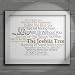 Produktbild Original Art Print - U2 - The Joshua Tree - Signed & Numbered Limited Edition Typography Unframed 25 x 20 cm (10 x 8 inch) Album Wall Art Print - Song Lyrics Mini Poster