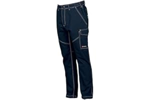 Pantaloni da Lavoro Payper Worker Unisex Uomo Donna multistagione Cotone 100% Comodi e Resistenti,Corrispondenza Taglie Italiane