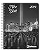 New York 2019 - Buchkalender, Städtekalender, Lifestylekalender, Pocket Diary - 16,5 x 21,6 cm by 