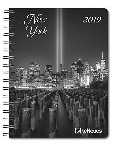 New York 2019 - Buchkalender, Städtekalender, Lifestylekalender, Pocket Diary - 16,5 x 21,6 cm