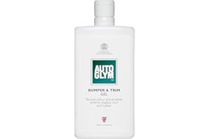 Autoglym Bumper & Trim Gel, 500ml - Car Trim Restorer Revives Colour and Protects Exterior Car Bodywork