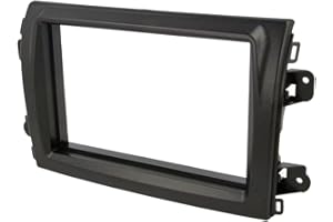 Audioproject A461 - Radio bezel 2-DIN compatible for FIAT Ducato series 8 from 2021 double DIN car radio bezel black