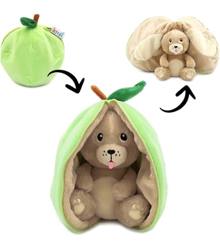 LuLezon Kawaii Myrtille en peluche douce Fruit oreiller en peluche (taille M