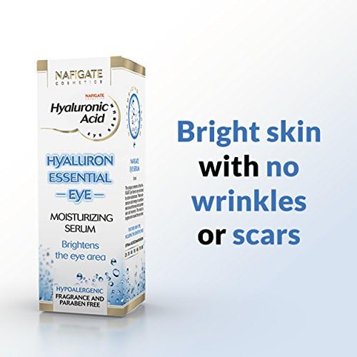 Hyaluron Essential Eye Moisturizing Serum 10 ml – Serum with Hyaluronic Acid and REVITALIN PF Improving Quality of the Skin Around Eyes, Reducing Wrinkles, Supporting Cell Recovery