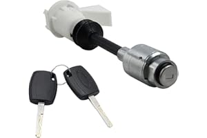 VHEUHZ Bonnet Release Bonnet Lock 2 x Keys Repair Kit Bonnet Lock Set Compatible with Focus C Max 2003-2007 4556337 Short Type