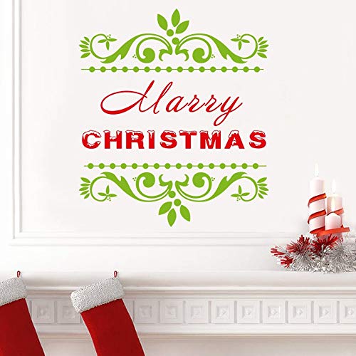 Preisvergleich Produktbild Wandaufkleber Wohnkultur Wasserdichte Abnehmbare Neue Heiße Frohe Weihnachten 2016 Wandaufkleber