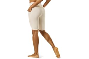 LAPASA Short de Sport & de Yoga Femme Legging Court Cycliste Fitness Gym Pilates Taille Haute Gainant Amincissant L52A1/B1