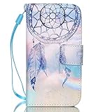 Stil - INKLUSIVE 2 Kartenschlitzen und Geldfach, tragen Ihrem Geldbeutel, Ausweis oder EC-Karten, Kreditkarten und Bargeld ohne Ihre Brieftasche zu nehmen mit Ihnen.Mit integriertem Magneten für sicheren Verschluss.Stilvolle PU Leder Geldbörse Tasche für Apple iPhone 4/4S.Abnehmbare Handschlaufe für Komfort beim Tragen
