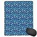 Produktbild Mouse Mat Stitched Edges, Tropical Hawaiian Pineapple In Blue Shades Hipster Exotic Summer Fantasy,Gaming Mouse Pad Non-Slip Rubber Base