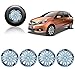 Auto Pearl - Premium Quality Car Full Caps Silver 15inches Wheel Cover For - Honda Mobilio RS.1649.00